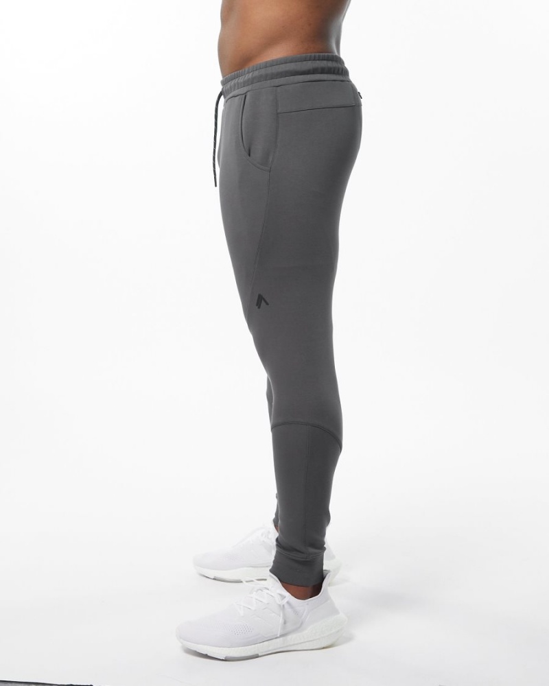 Charcoal Alphalete ELMTS Cuffed Jogger Men's Jogger | 7215380-ZN