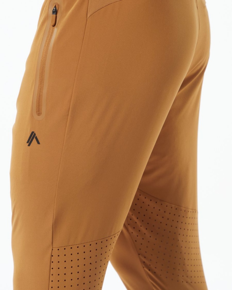 Chestnut Alphalete Infinity Tech Pant Men's Jogger | 4623985-ZN