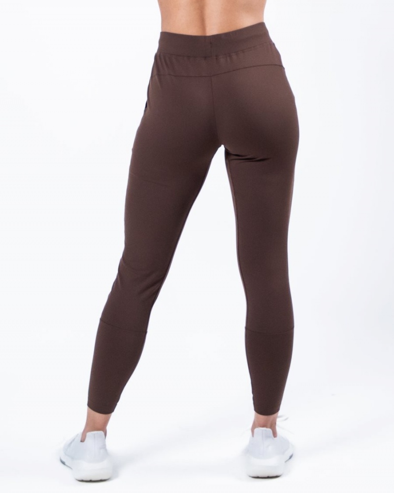 Coffee Alphalete Trace Jogger Women's Jogger | 3907642-ID