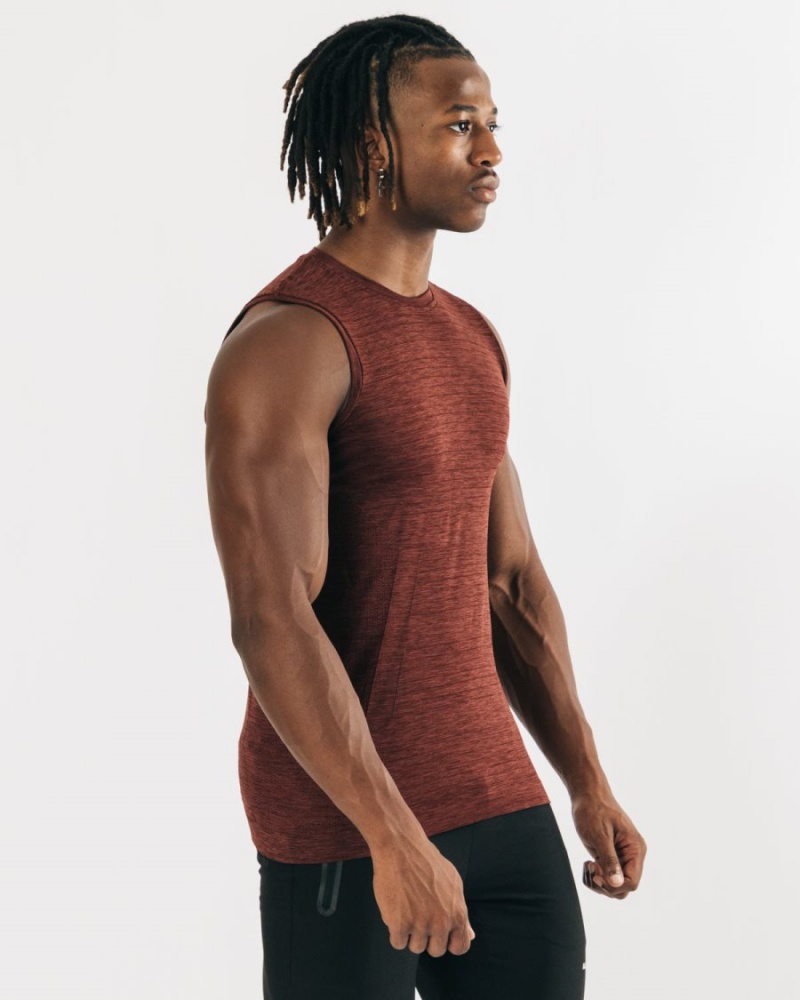 Copper Alphalete Hero Tank Men's Tanks | 5743612-YG