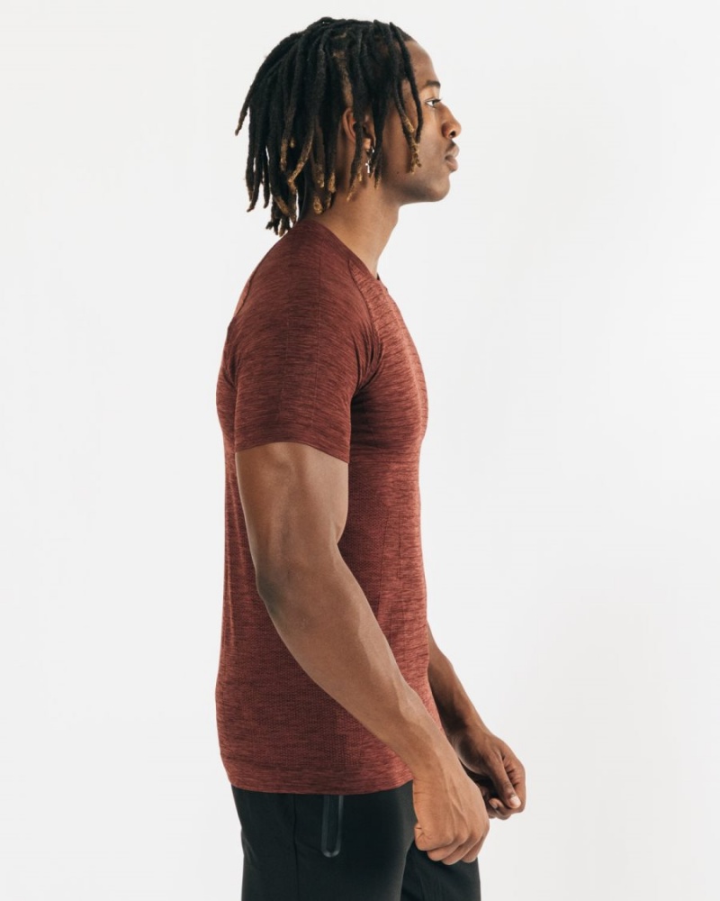 Copper Alphalete Hero Tee Men's Shirts | 2895361-TY