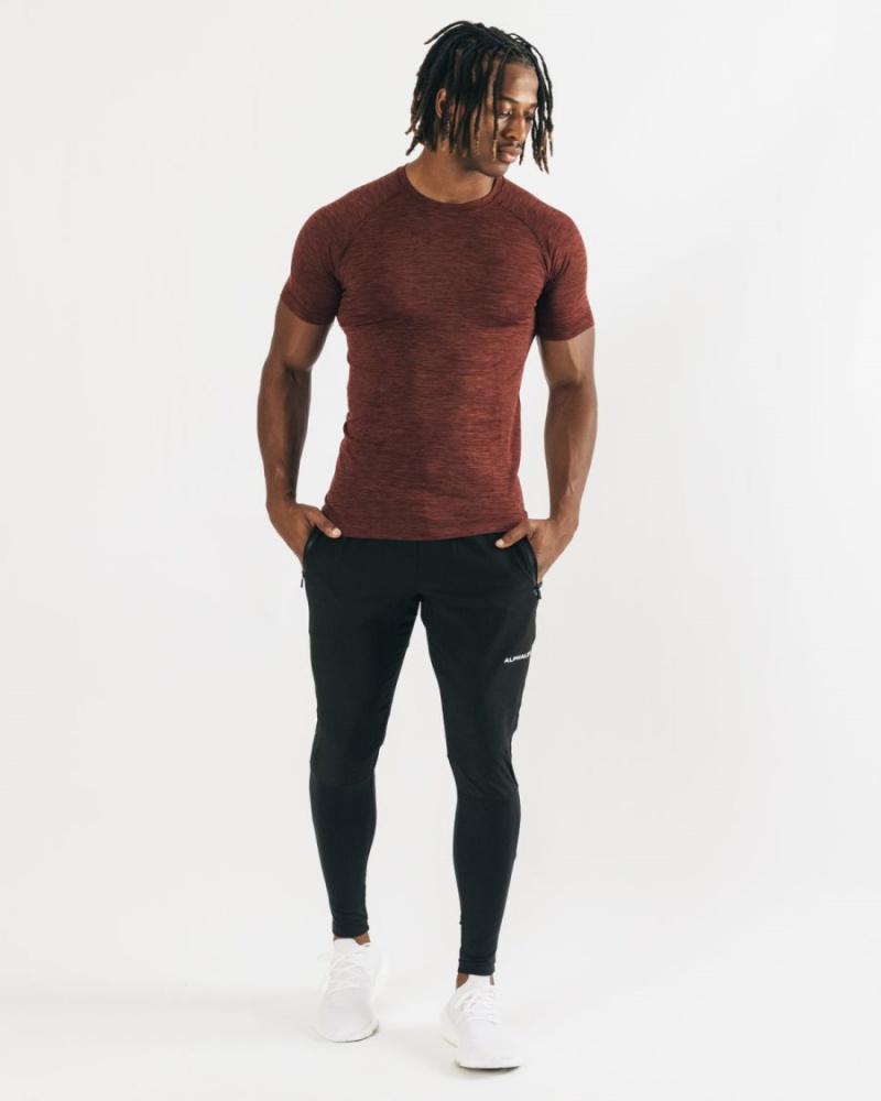 Copper Alphalete Hero Tee Men's Shirts | 2895361-TY