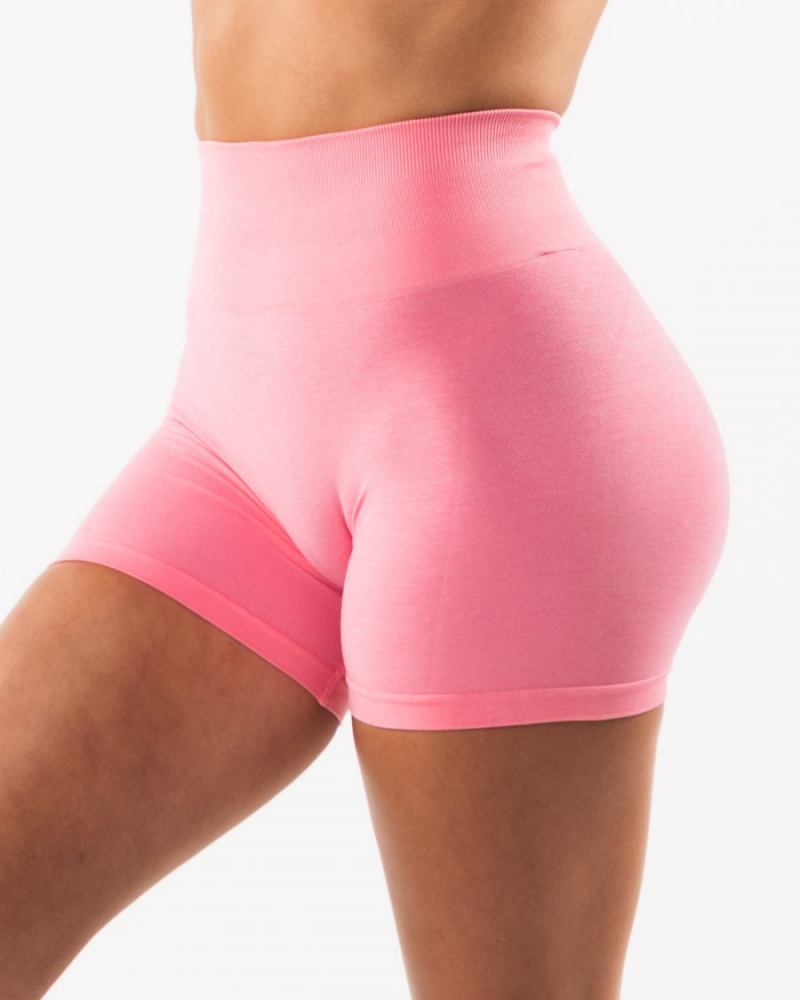 Cotton Candy Alphalete Amplify Short 4.5" Women's Shorts | 7031542-YN