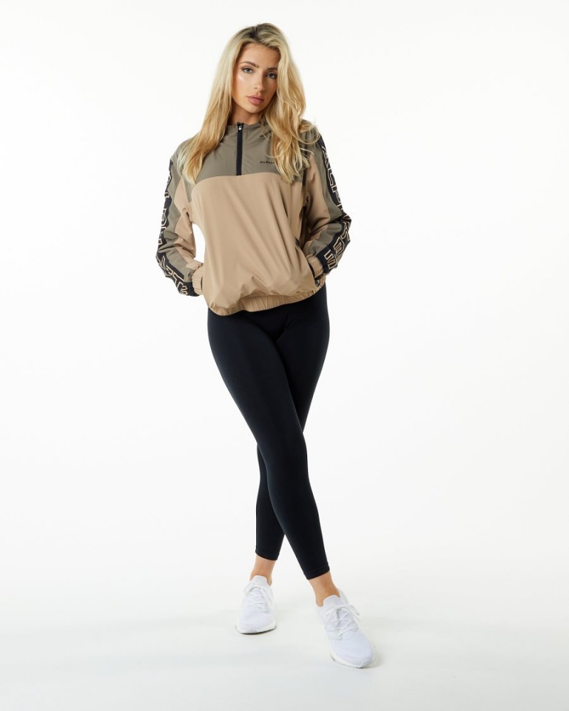 Desert Safari Alphalete Infinity Tech Jacket Women's Jackets | 0345869-TL