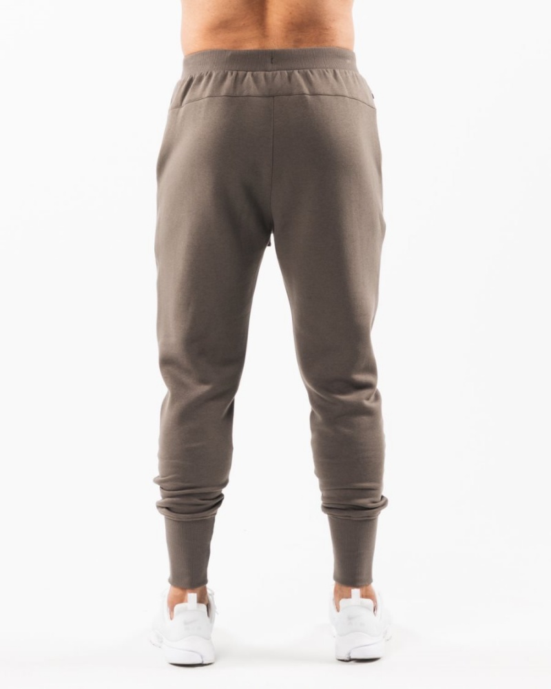 Desert Taupe Alphalete Academy Club Jogger Men's Jogger | 6753918-RB