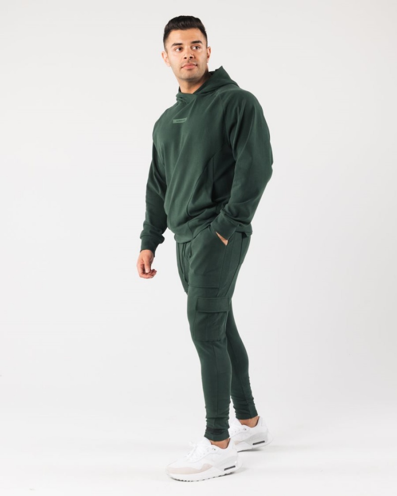 Evergreen Alphalete Identity Cargo Men's Jogger | 2079385-OU