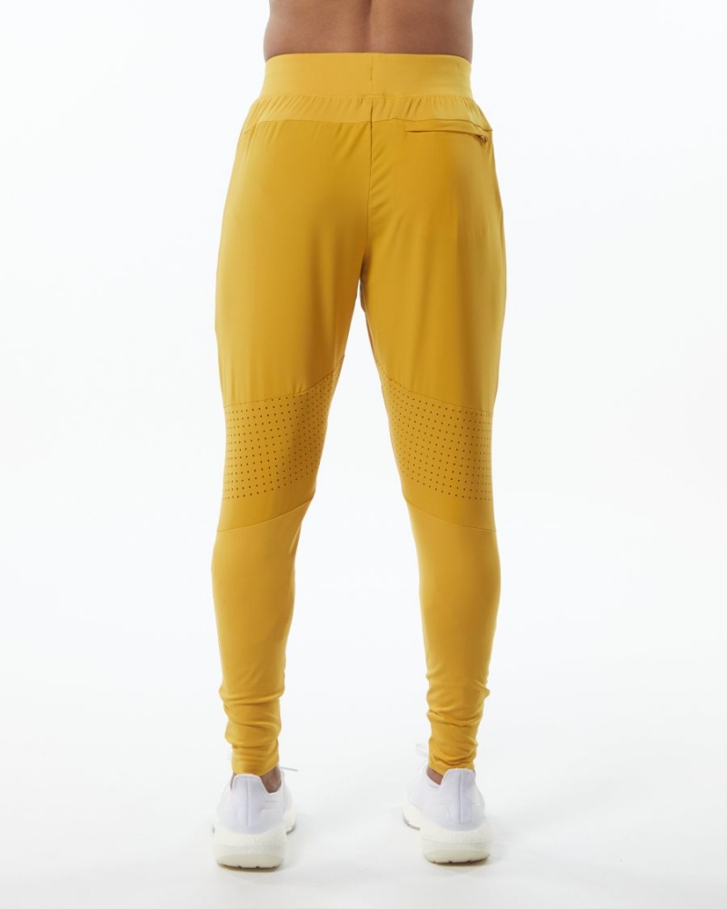 Exotic Yellow Alphalete Infinity Tech Pant Men's Jogger | 5461839-SY