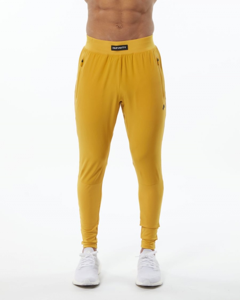 Exotic Yellow Alphalete Infinity Tech Pant Men\'s Jogger | 5461839-SY