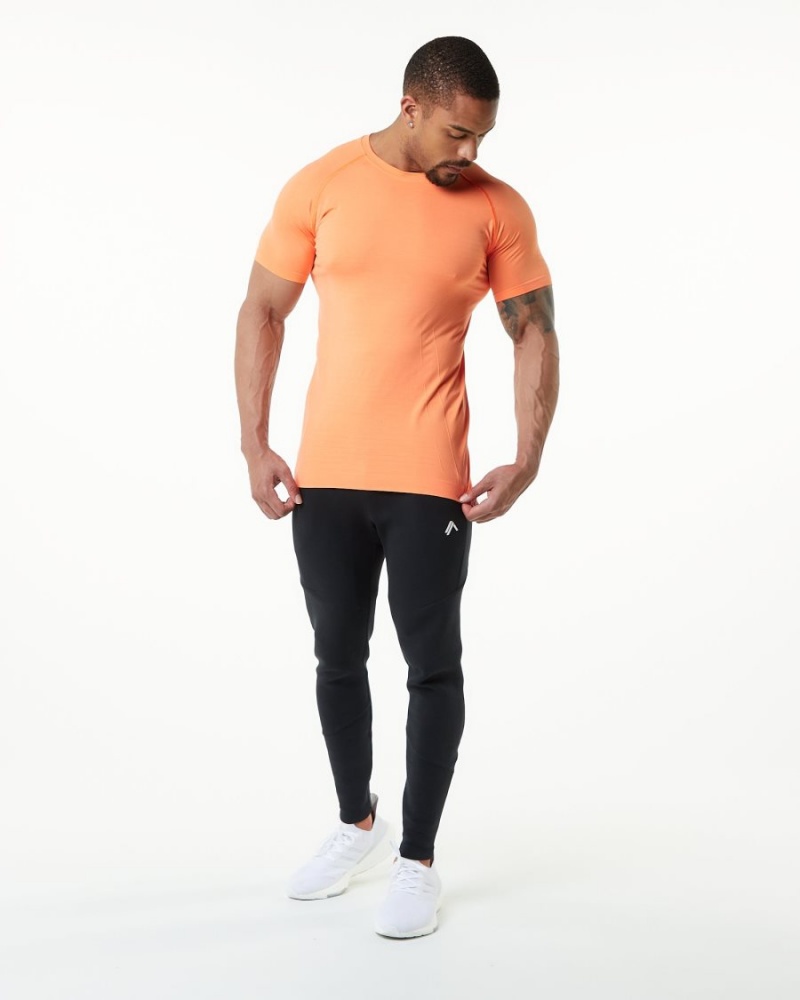 Faded Day Tripper Alphalete Hero Tee Men's Shirts | 3968270-UA