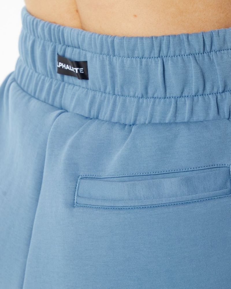 Fog Blue Alphalete ELMTS Cuffed Jogger Women's Jogger | 5016378-XB