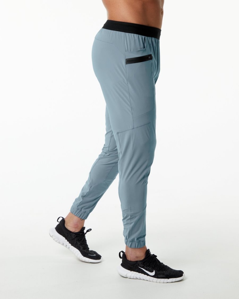 Fog Blue Alphalete Studio Pant Men's Jogger | 3089725-SX