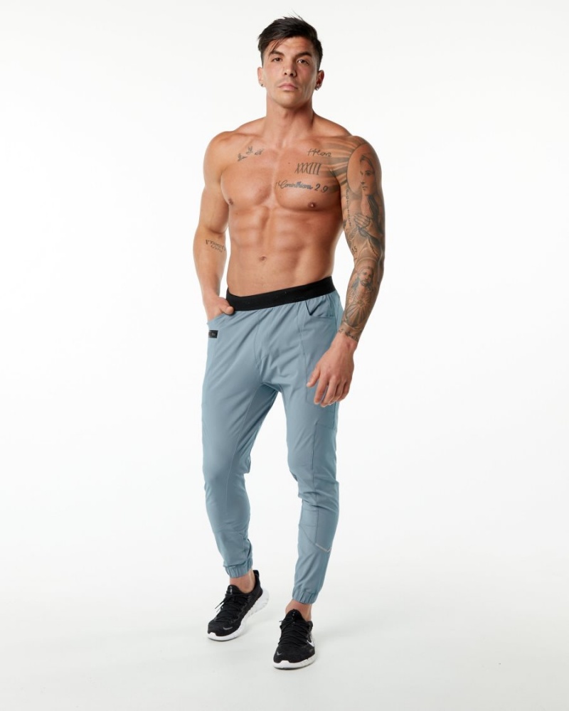 Fog Blue Alphalete Studio Pant Men's Jogger | 3089725-SX