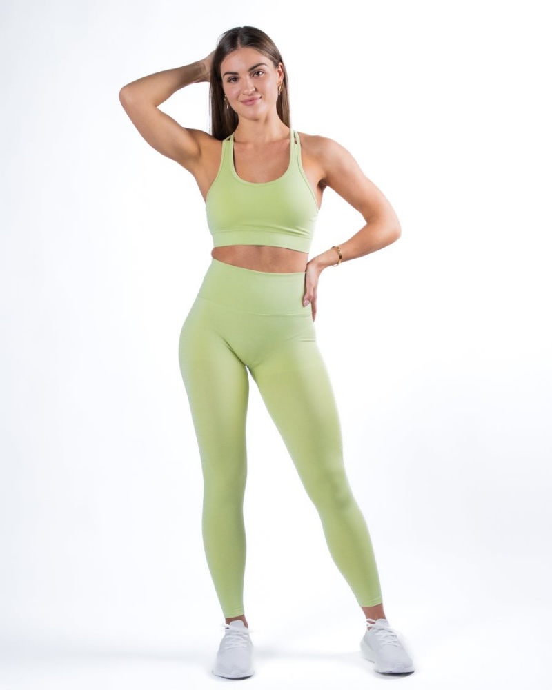 Frozen Spring Alphalete Halo Legging Women's Leggings | 9285706-WA