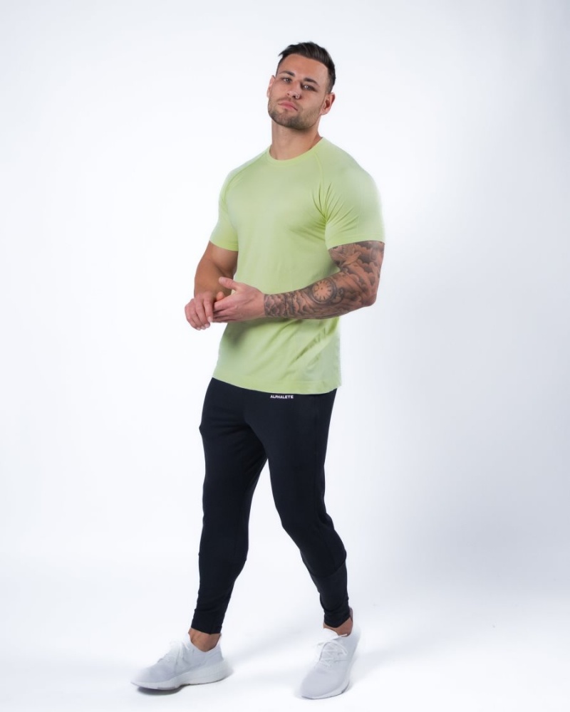 Frozen Spring Alphalete Hero Tee Men's Shirts | 4689715-NL