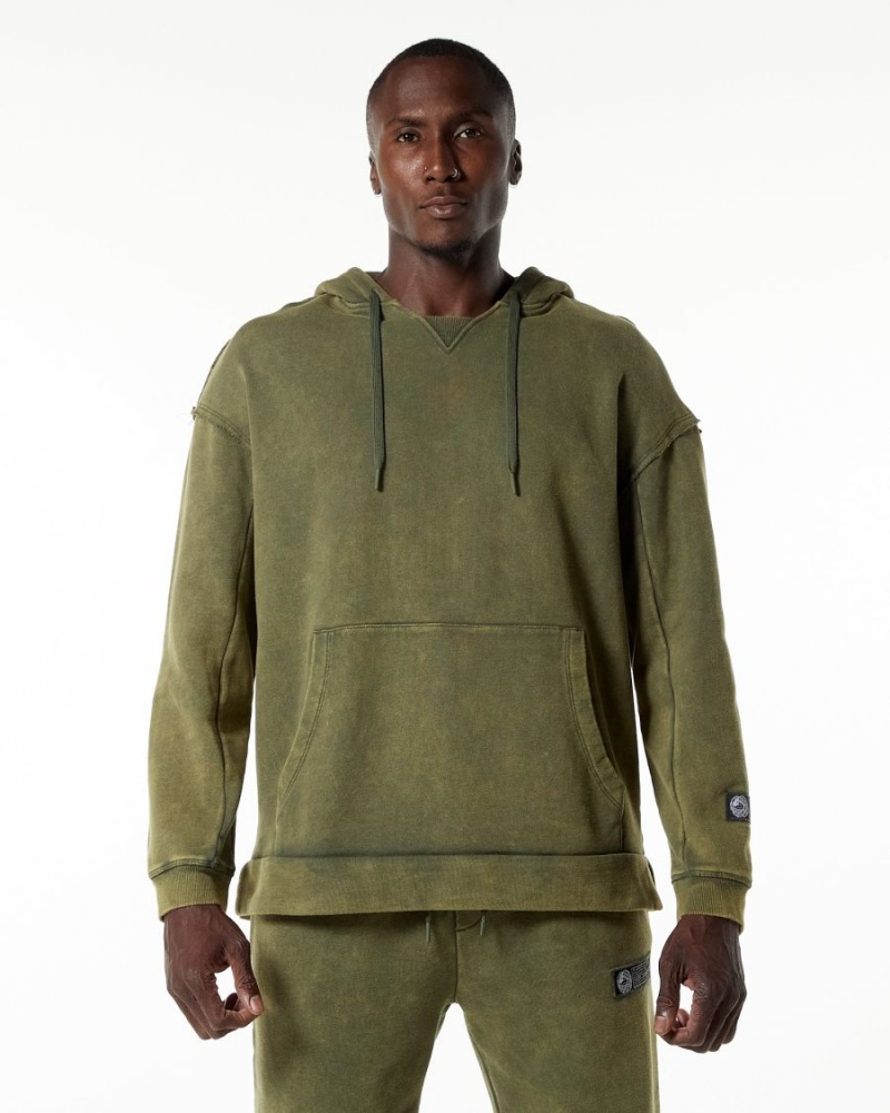 Green Aventurine Alphalete Very Terry Hoodie Men\'s Hoodie | 0438925-TP