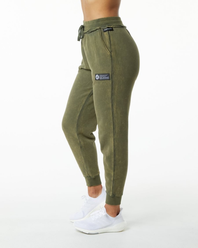 Green Aventurine Alphalete Very Terry Jogger Women\'s Jogger | 8196234-AU