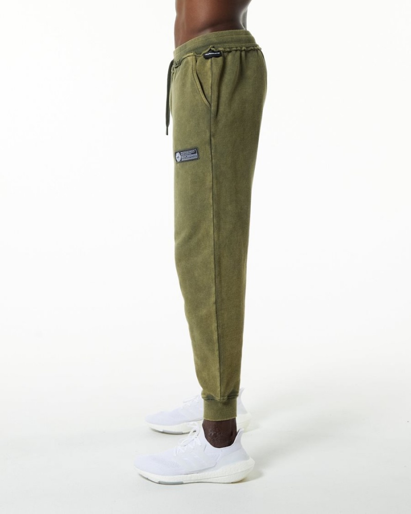 Green Aventurine Alphalete Very Terry Jogger Men's Jogger | 6980521-YK