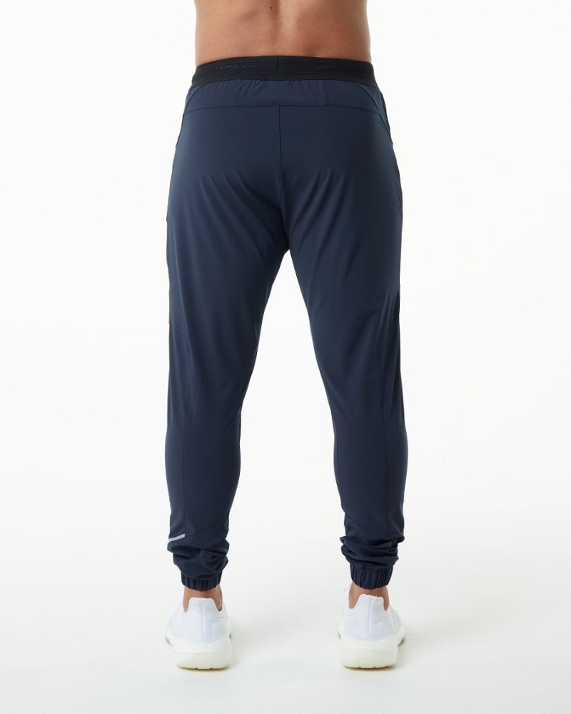 Harbor Navy Alphalete Studio Pant Men's Jogger | 2046893-ZE