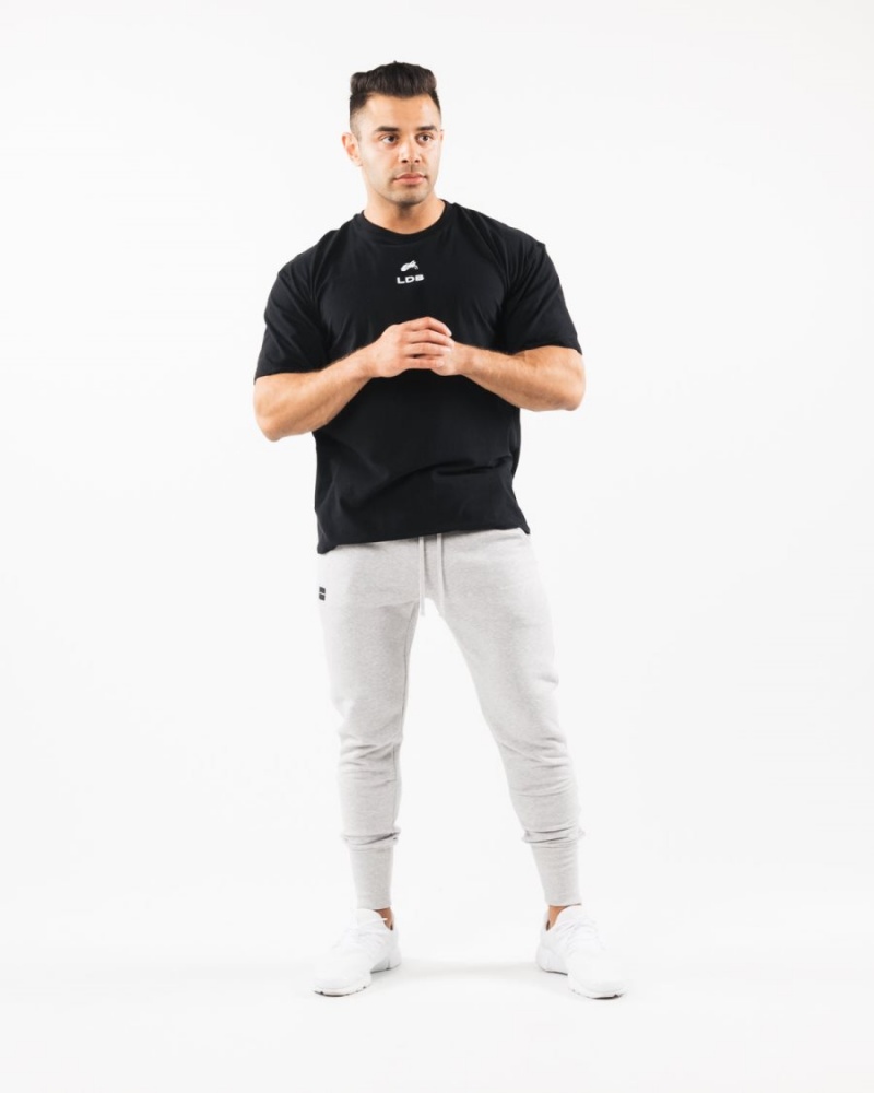 Heather Grey Alphalete Academy Club Jogger Men's Jogger | 7185264-CG