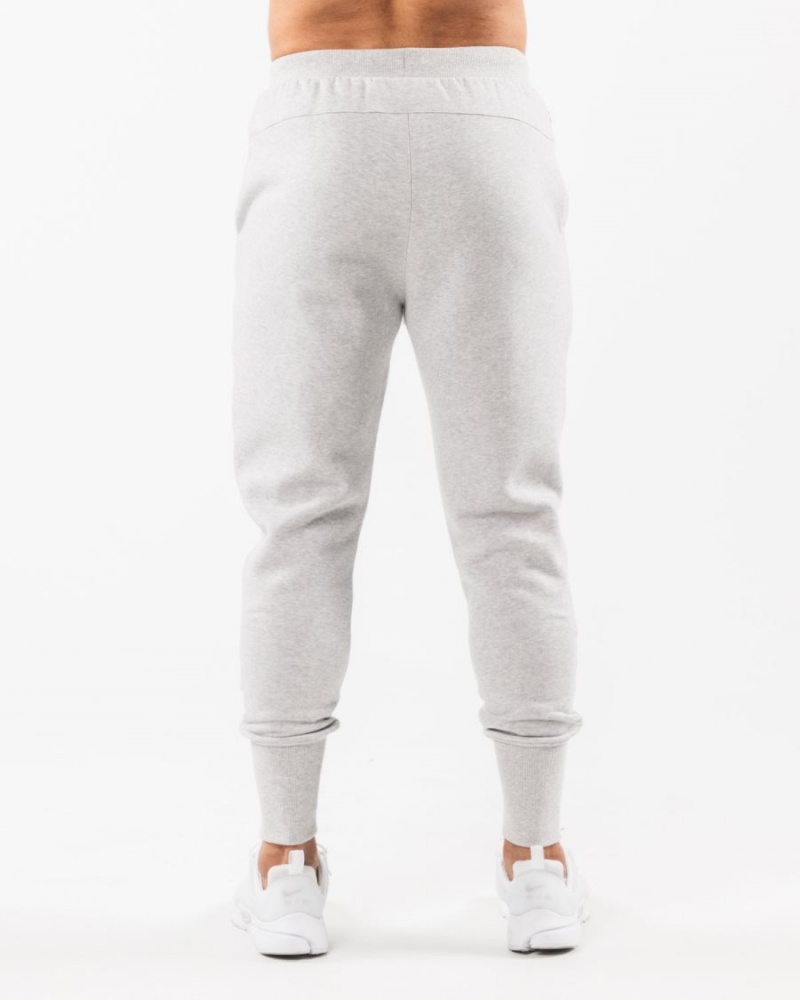 Heather Grey Alphalete Academy Club Jogger Men's Jogger | 7185264-CG