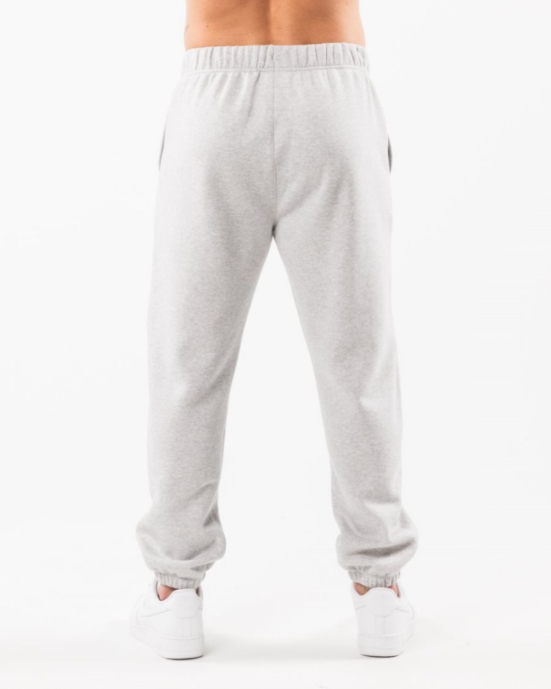 Heather Grey Alphalete Academy Relaxed Jogger Men's Jogger | 0298146-GJ