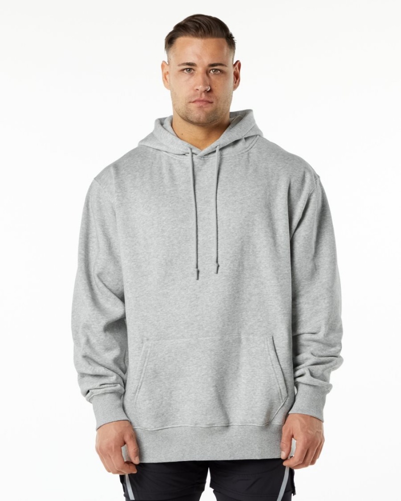 Heather Grey Alphalete Unity Hoodie Men's Hoodie | 4258690-PE