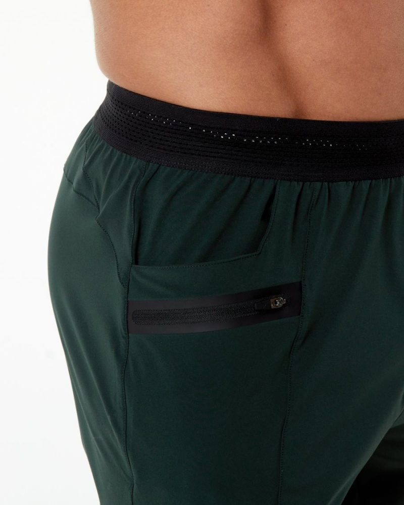 Hunter Green Alphalete Studio Pant Men's Jogger | 1427930-YW