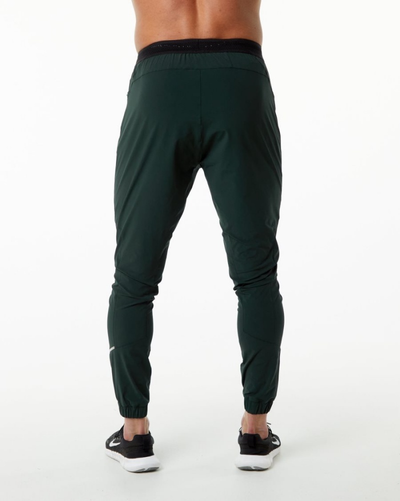 Hunter Green Alphalete Studio Pant Men's Jogger | 1427930-YW