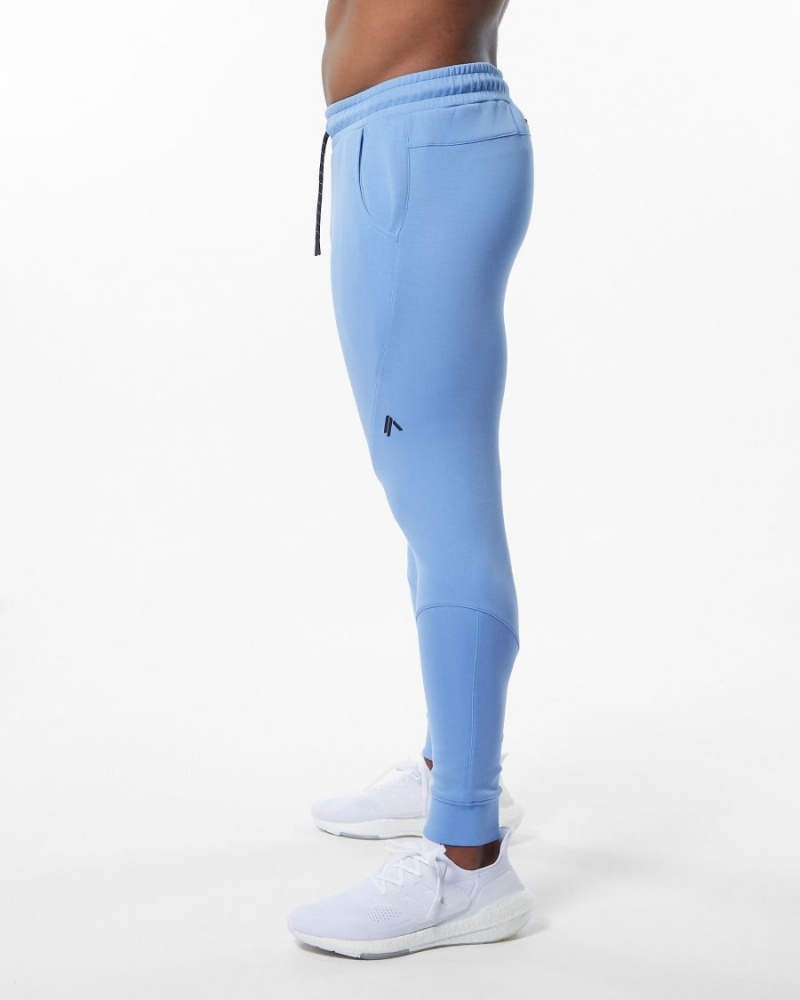 Light Blue Alphalete ELMTS Cuffed Jogger Men's Jogger | 6920147-VH