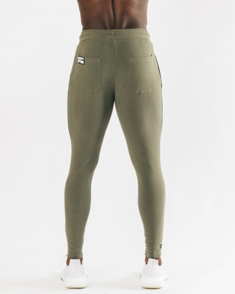 Light Olive Alphalete Identity Jogger Men's Jogger | 5732894-FM