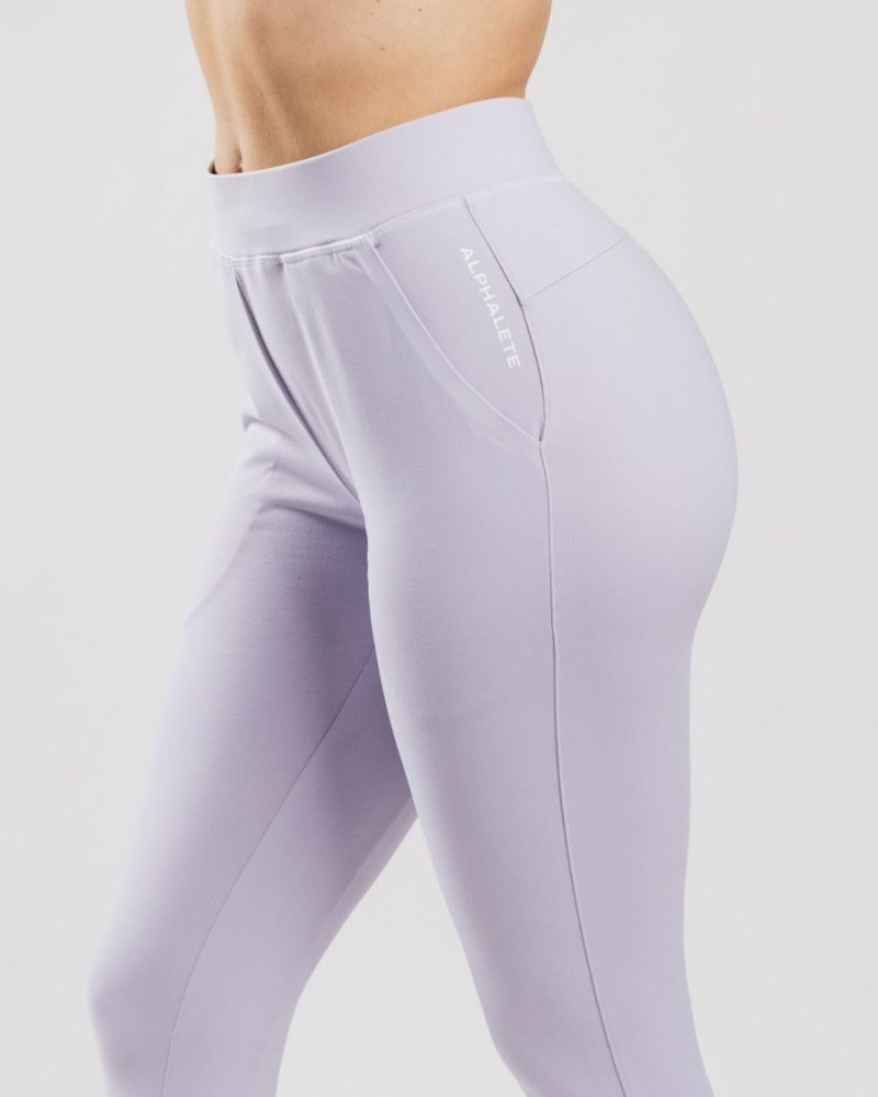 Lilac Haze Alphalete Trace Jogger Women's Jogger | 6427391-IO