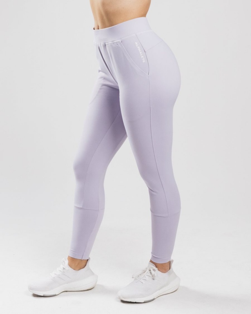 Lilac Haze Alphalete Trace Jogger Women\'s Jogger | 6427391-IO