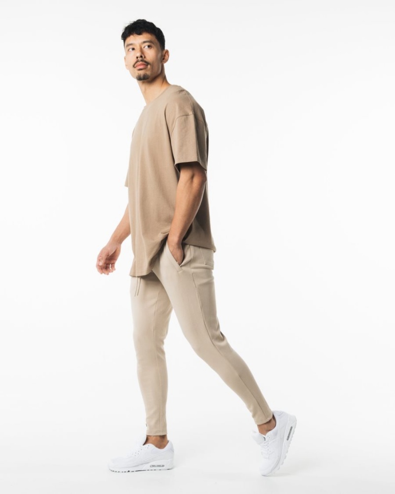 Linen Alphalete Identity Jogger Men's Jogger | 5014673-SR