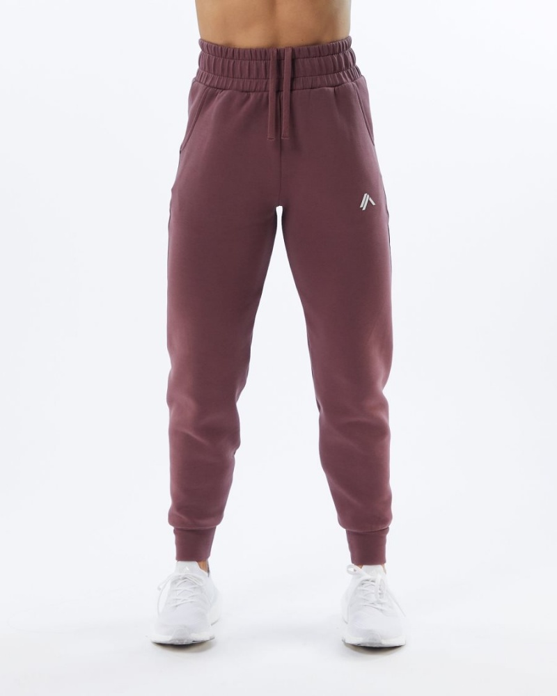 Mauve Alphalete ELMTS Cuffed Jogger Women's Jogger | 6213079-QB