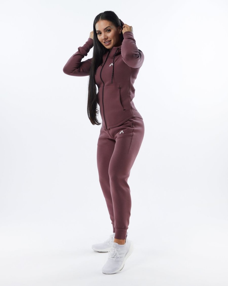 Mauve Alphalete ELMTS Cuffed Jogger Women's Jogger | 6213079-QB