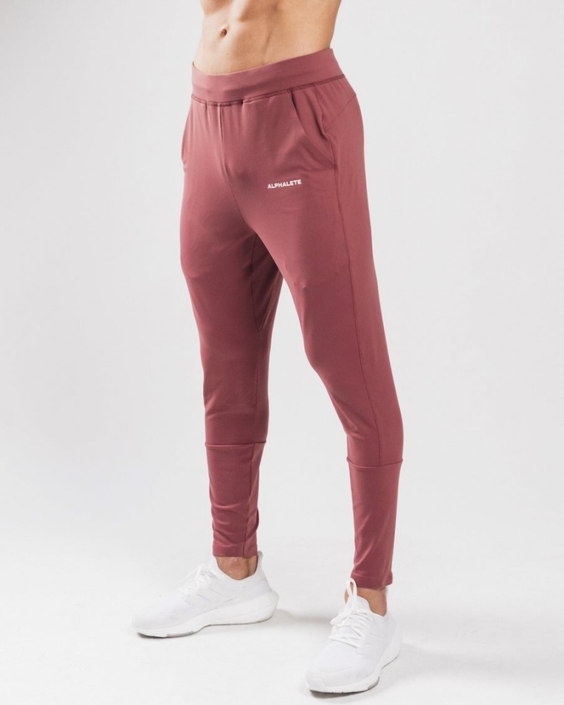 Mauve Alphalete Trace Jogger Men's Jogger | 9360147-ST