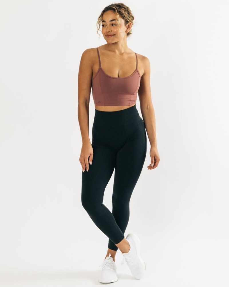 Mauve Alphalete Ultrasoft Allure Tank Women's Tank Top | 3502689-XU