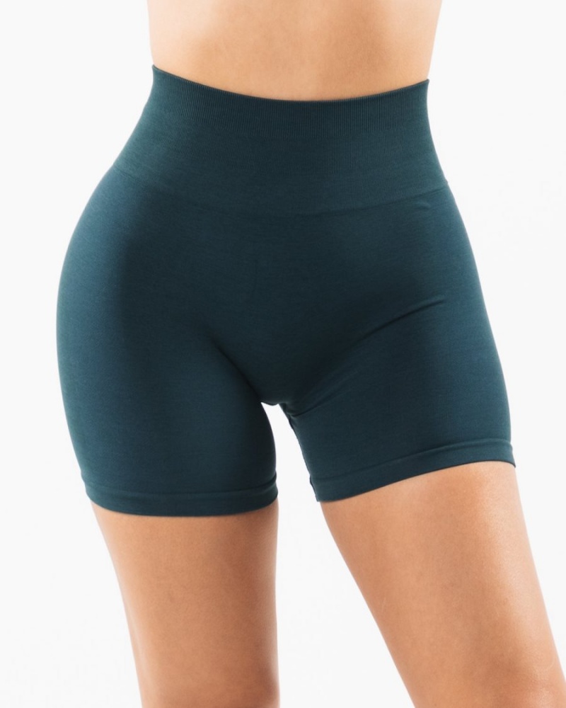 Midnight Alphalete Amplify Short 4.5" Women's Shorts | 2368704-CQ