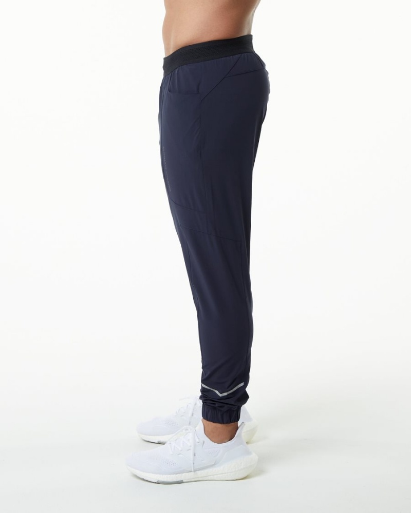 Midnight Blue Alphalete Studio Pant Men's Jogger | 7943105-CV