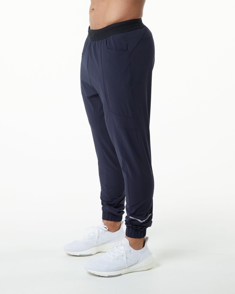 Midnight Blue Alphalete Studio Pant Men's Jogger | 7943105-CV