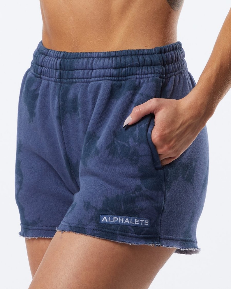 Moonlight Alphalete HCTS Short 3.5" Women's Shorts | 6208941-LZ