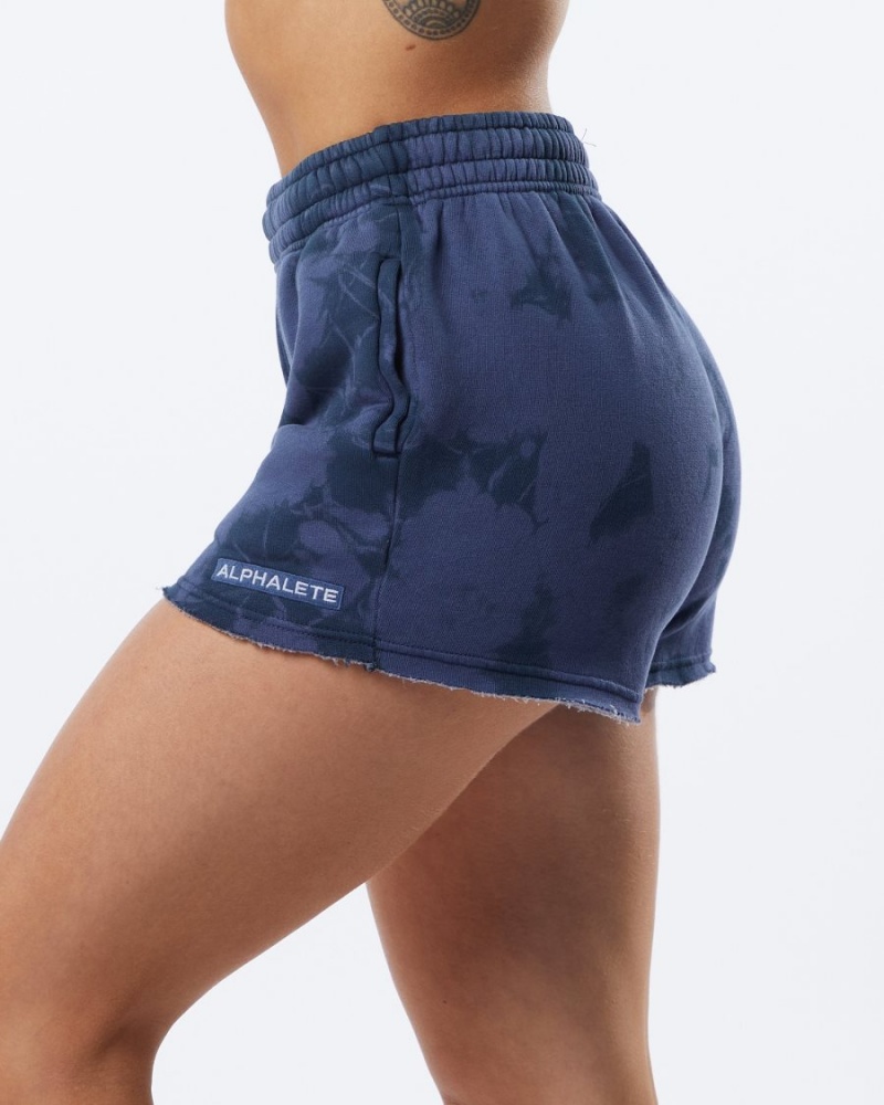 Moonlight Alphalete HCTS Short 3.5" Women's Shorts | 6208941-LZ