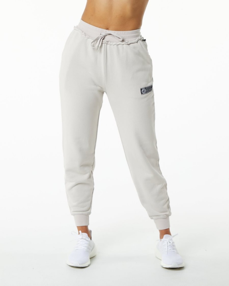 Moonstone Alphalete Very Terry Jogger Women's Jogger | 2356170-LM