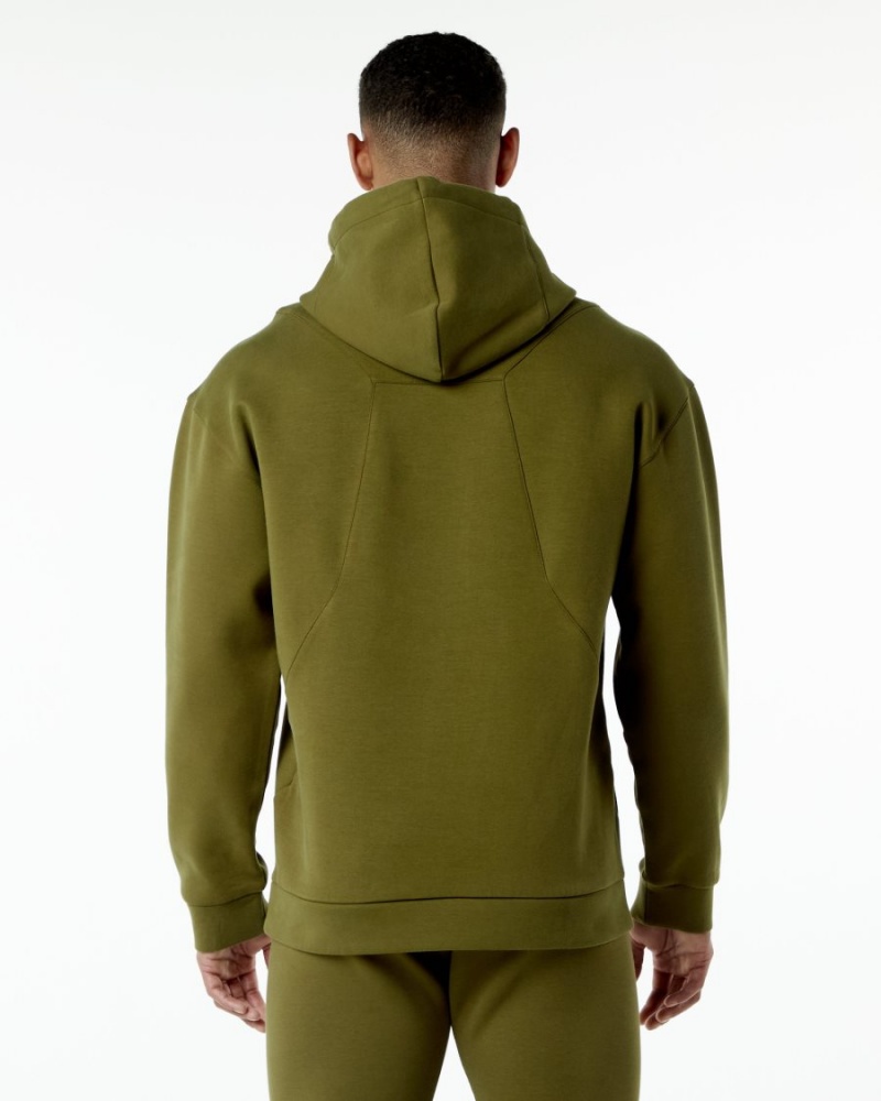 Moss Alphalete ELMTS Hoodie Men's Hoodie | 4307195-TG