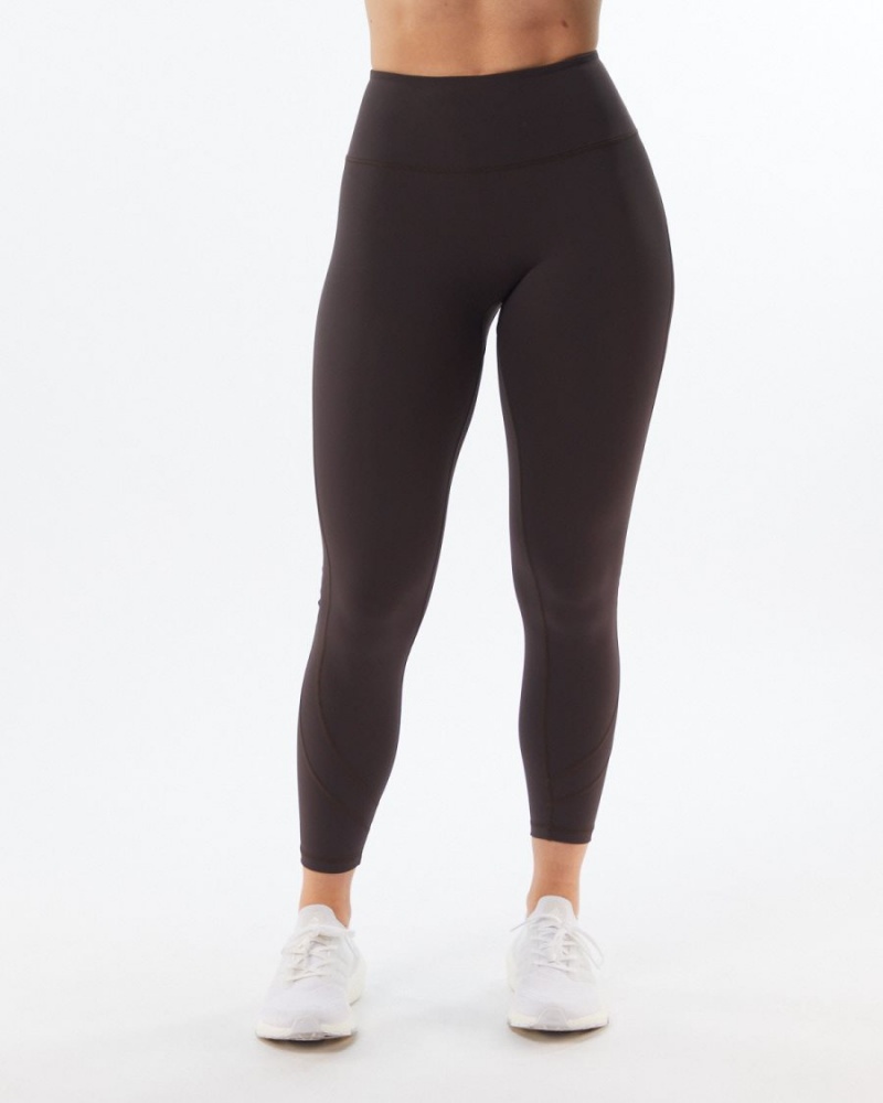 Obscure Grey Alphalete Pulse Surge Legging Women's Leggings | 1789345-MW