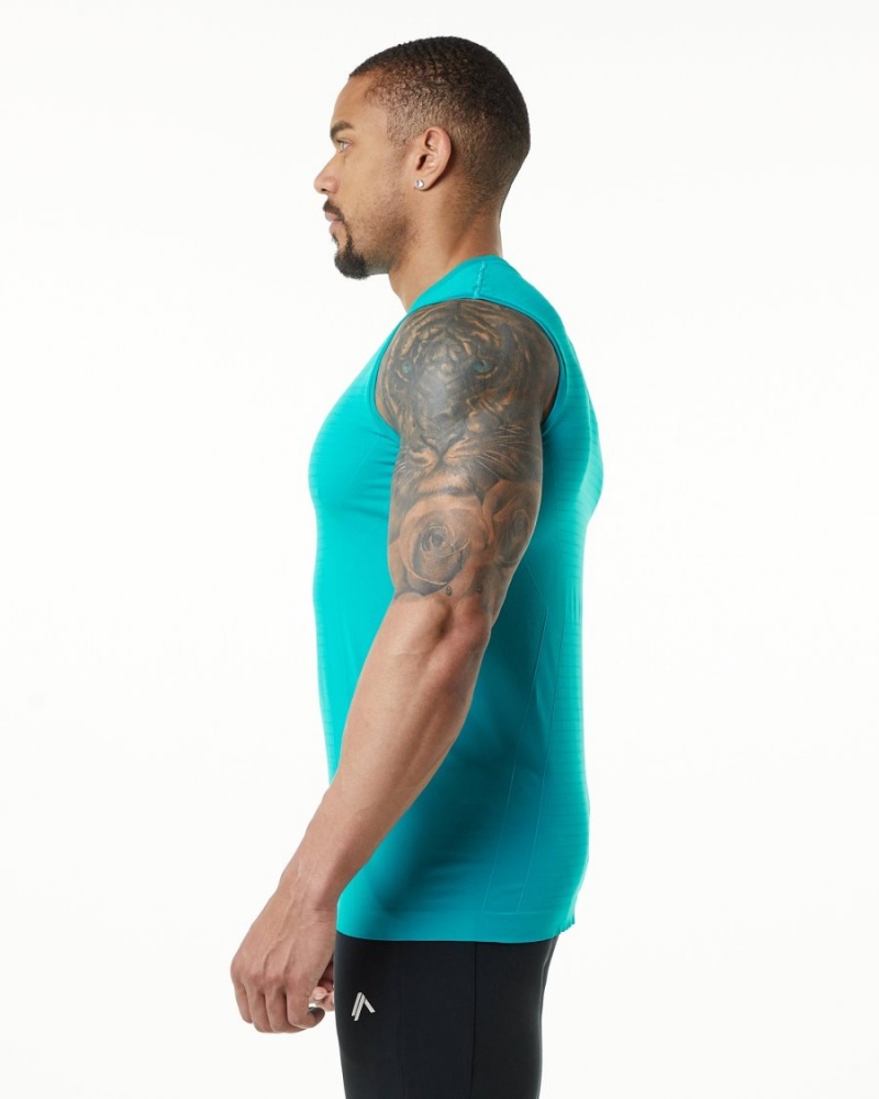 Ocean Alphalete Hero Tank Men's Tanks | 2835901-KR