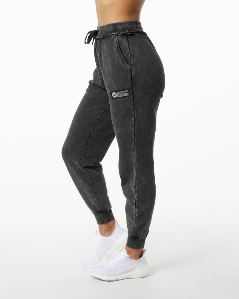 Onyx Alphalete Very Terry Jogger Women\'s Jogger | 8054679-MH