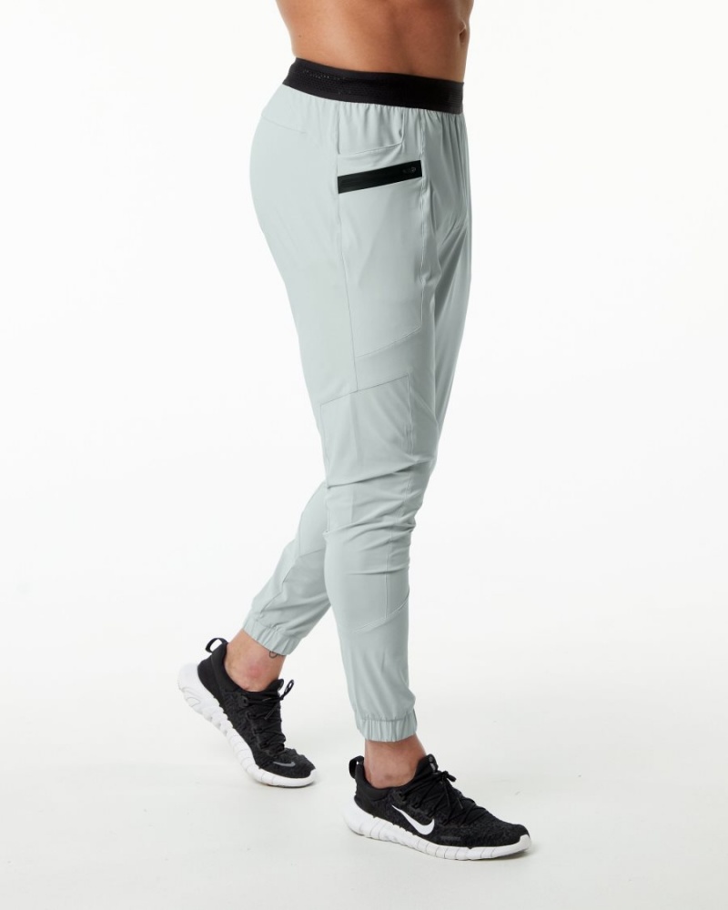 Oyster Grey Alphalete Studio Pant Men's Jogger | 1265078-CY