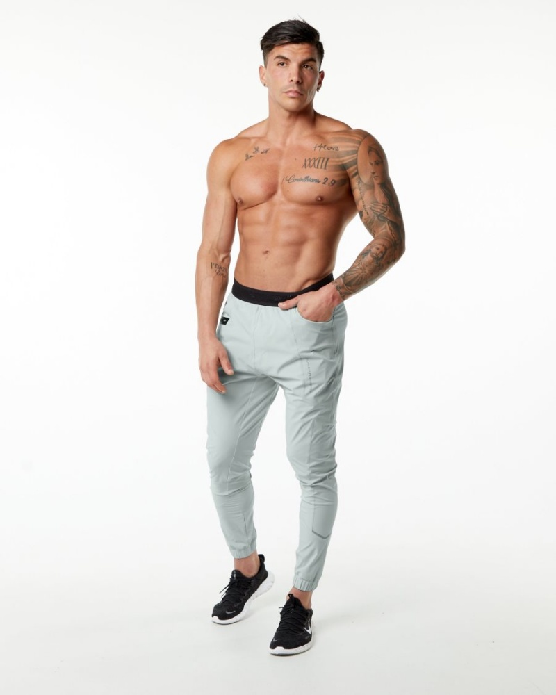 Oyster Grey Alphalete Studio Pant Men's Jogger | 1265078-CY