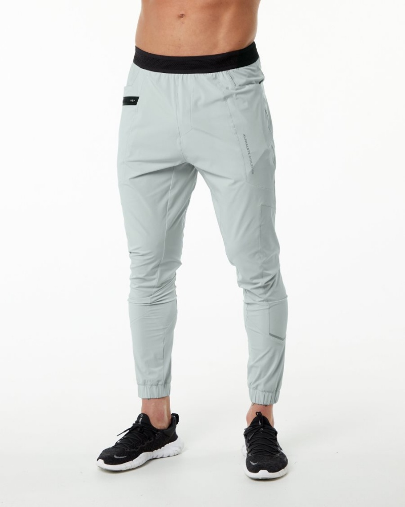 Oyster Grey Alphalete Studio Pant Men\'s Jogger | 1265078-CY